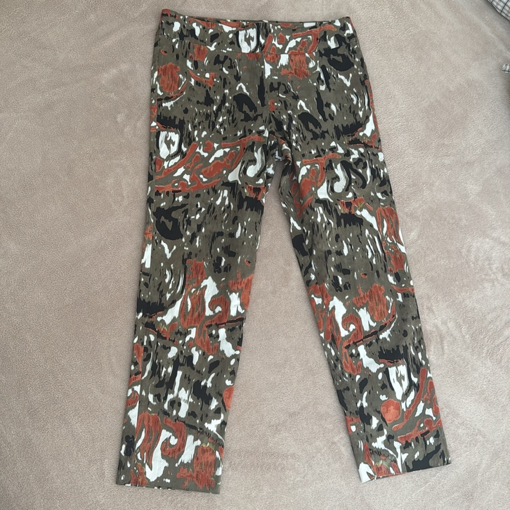 Krazy Larry fitted legging/stretchy straight leg pant combo